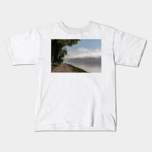 Mist over the River Kids T-Shirt